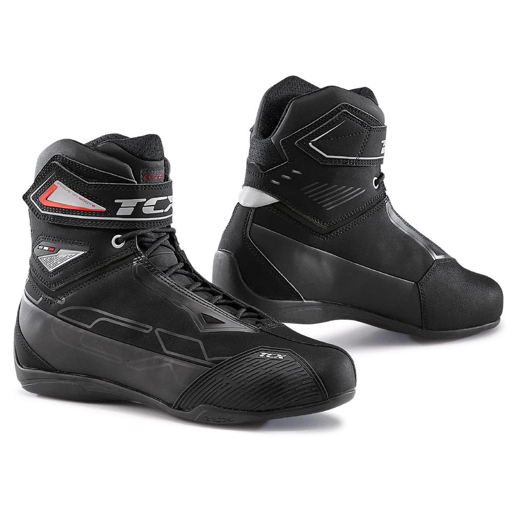 Daytona TCX Motorcycle Riding Shoes Waterproof CE Standard 9507W Rush 2 Waterproof Black 17180 28.5cm