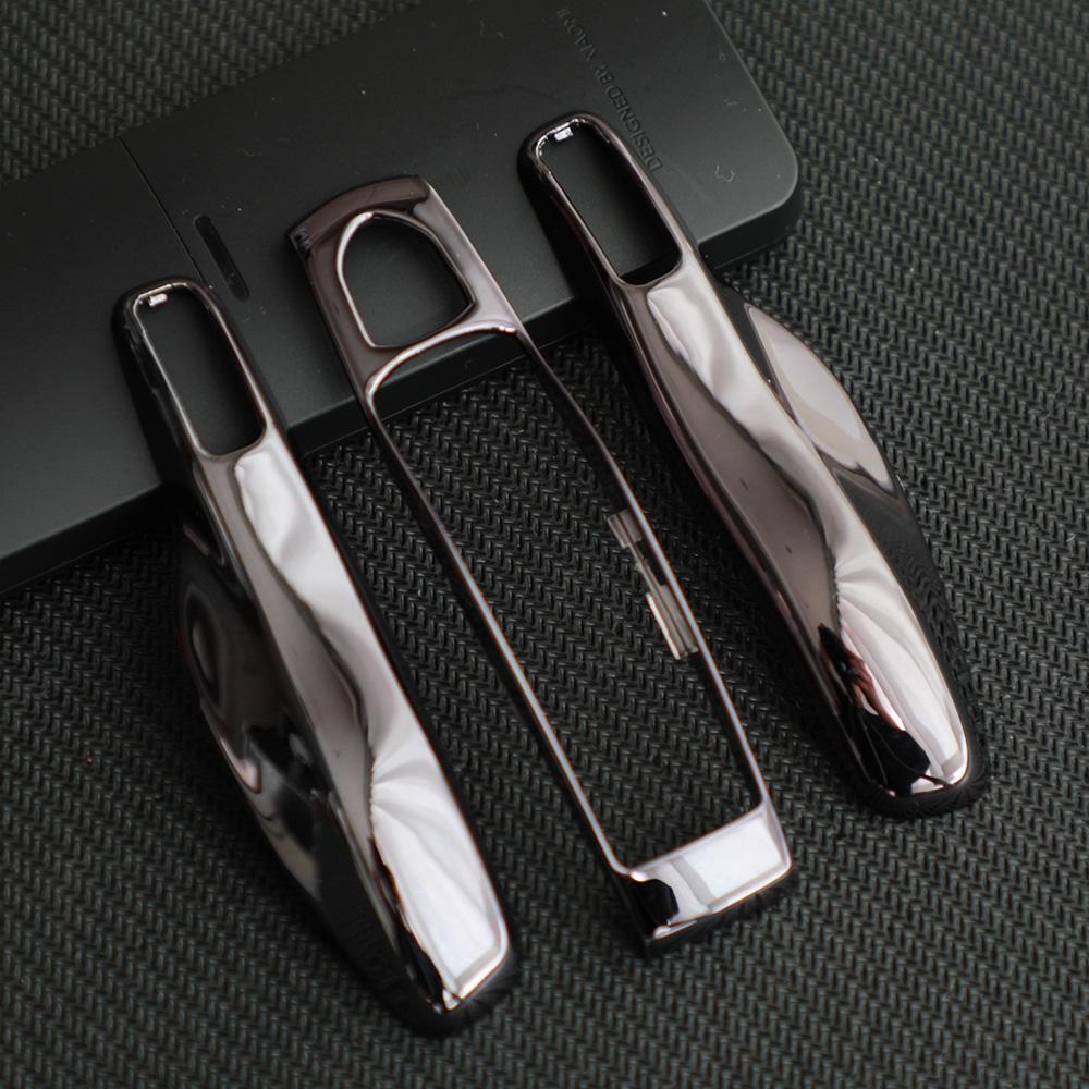 Ensemble de coques de clé télécommande intelligente pour Porsche Panamera Spyder Carrera Macan Boxster Cayman Cayenne 911 970 981 991