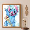 Diamond Painting Set Stitch Ukulele Classic Home Decor Craft, Perfect Handmade DIY Gift Idea