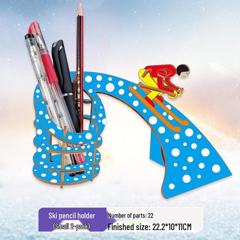 3D Holzpuzzle Modellspielzeug für Kinder ab 6 Jahren - Handgefertigtes Lernspielzeug