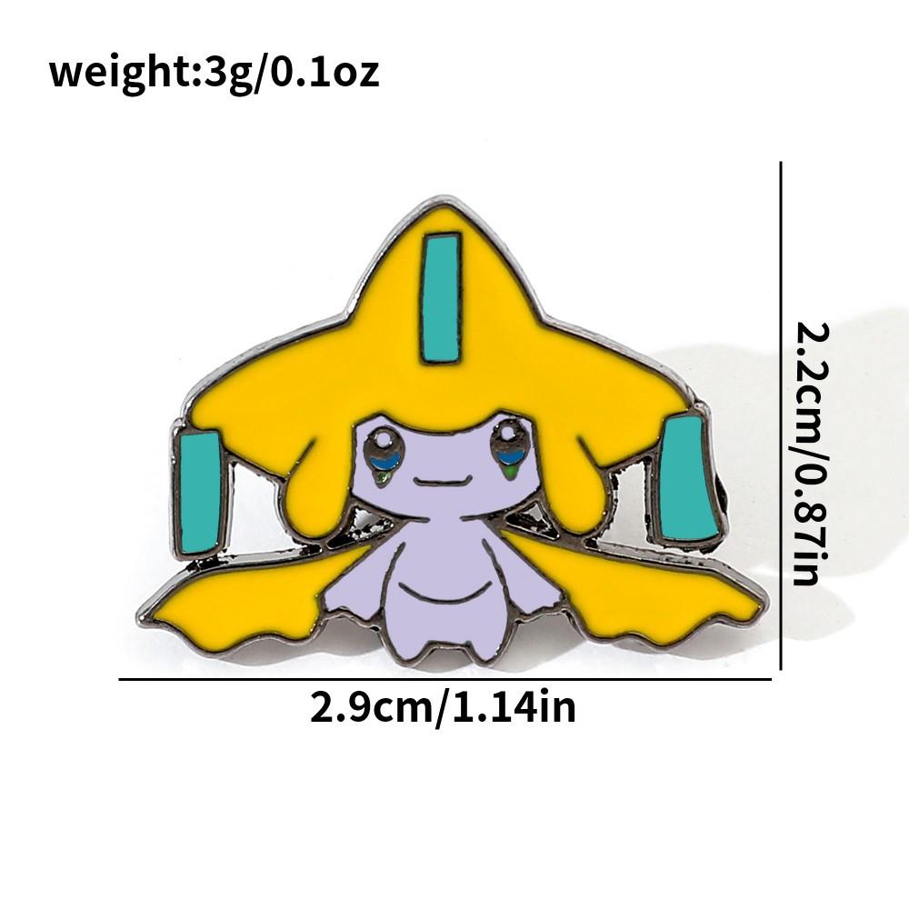 Japanese Cartoon Anime Pokémon Pokémon Metal Badge Pokémon Alloy Brooch Pin