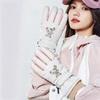 Non-slip Winter Skiing Gloves Warm Outdoor Sports Gloves Fashion Cycling Gloves  for Women