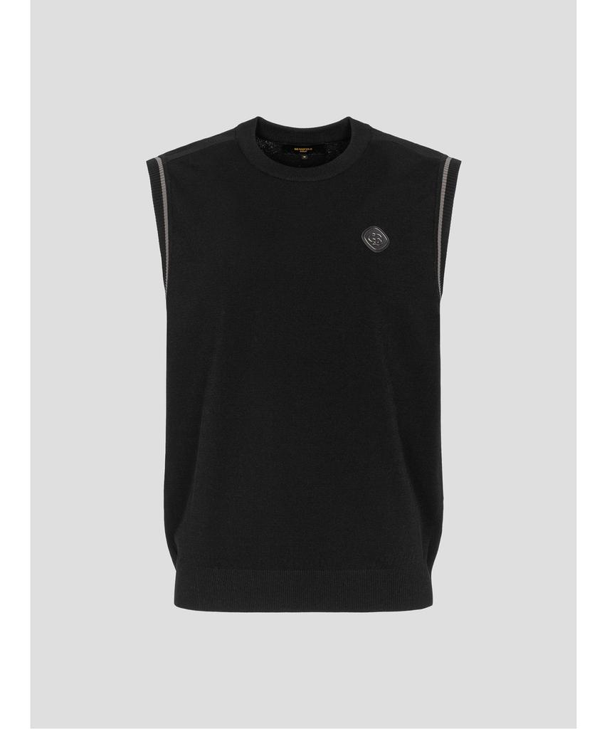 BEANPOLE GOLF [B_Under] Men'S Round Vest Black