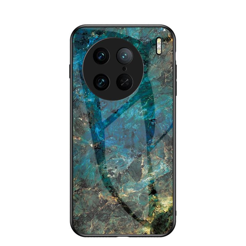 

For VIVO X90 pro X90 pro plus X90 X80 pro X80 X70 pro X70 pro plus X70 marble glass phone case VIVO X80