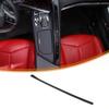 ABS Carbon Fiber Center Gear Left Side Strip Trim Cover For Corvette C8 -25