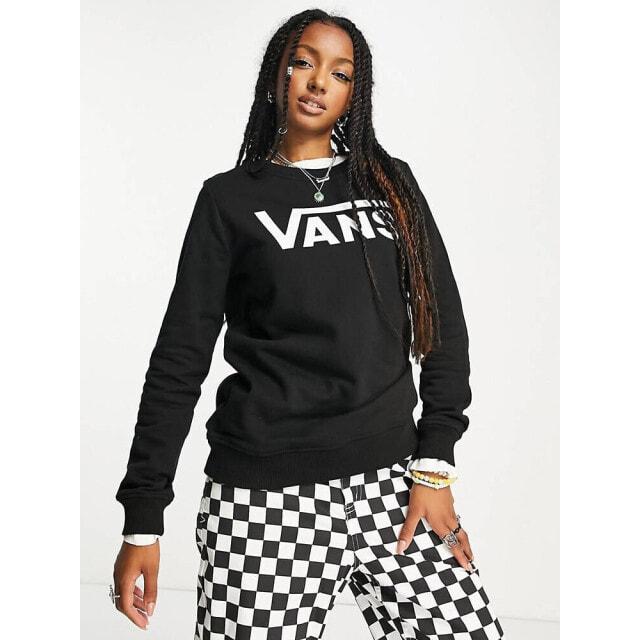 

Черный свитшот Vans Classic с v-образным вырезом