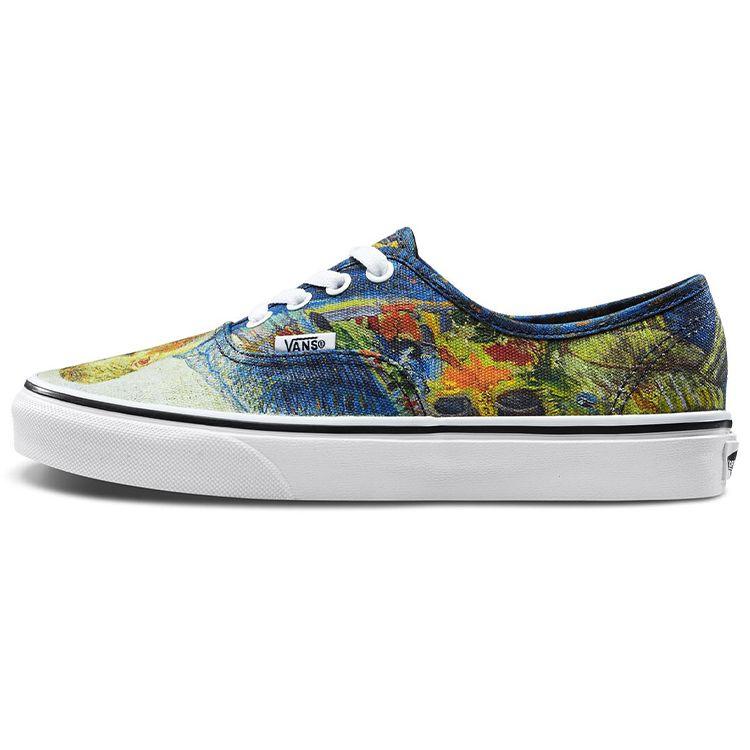 

Кроссовки унисекс Vans Vincent Van Gogh x Authentic Self-Portrait Blue True-White VN0A38EMU5X