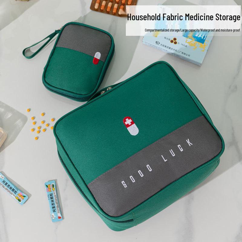 Portable Large-Capacity Travel and Household Emergency Medical Bag