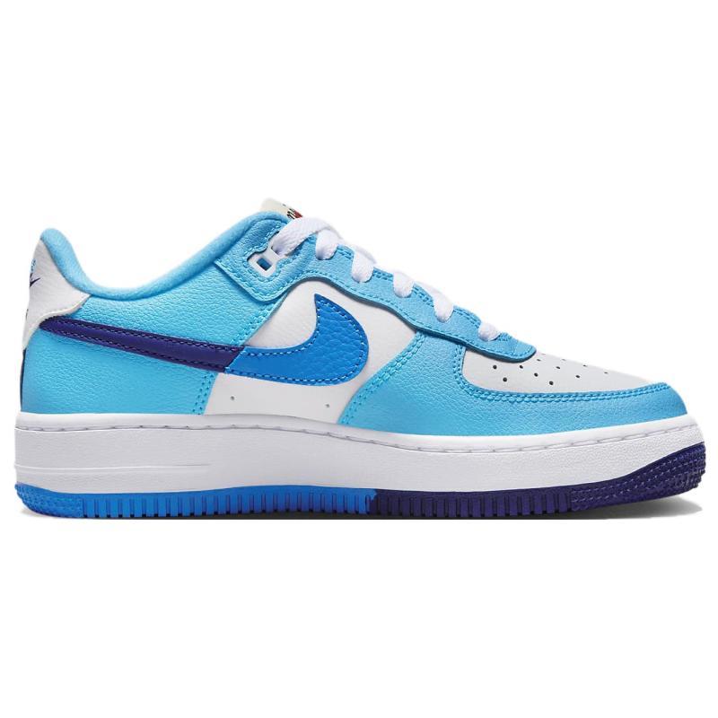 Nike Air Force 1 Low LV8 2 Light Photo Blue Deep Royal GS Sneakers DZ2660-100