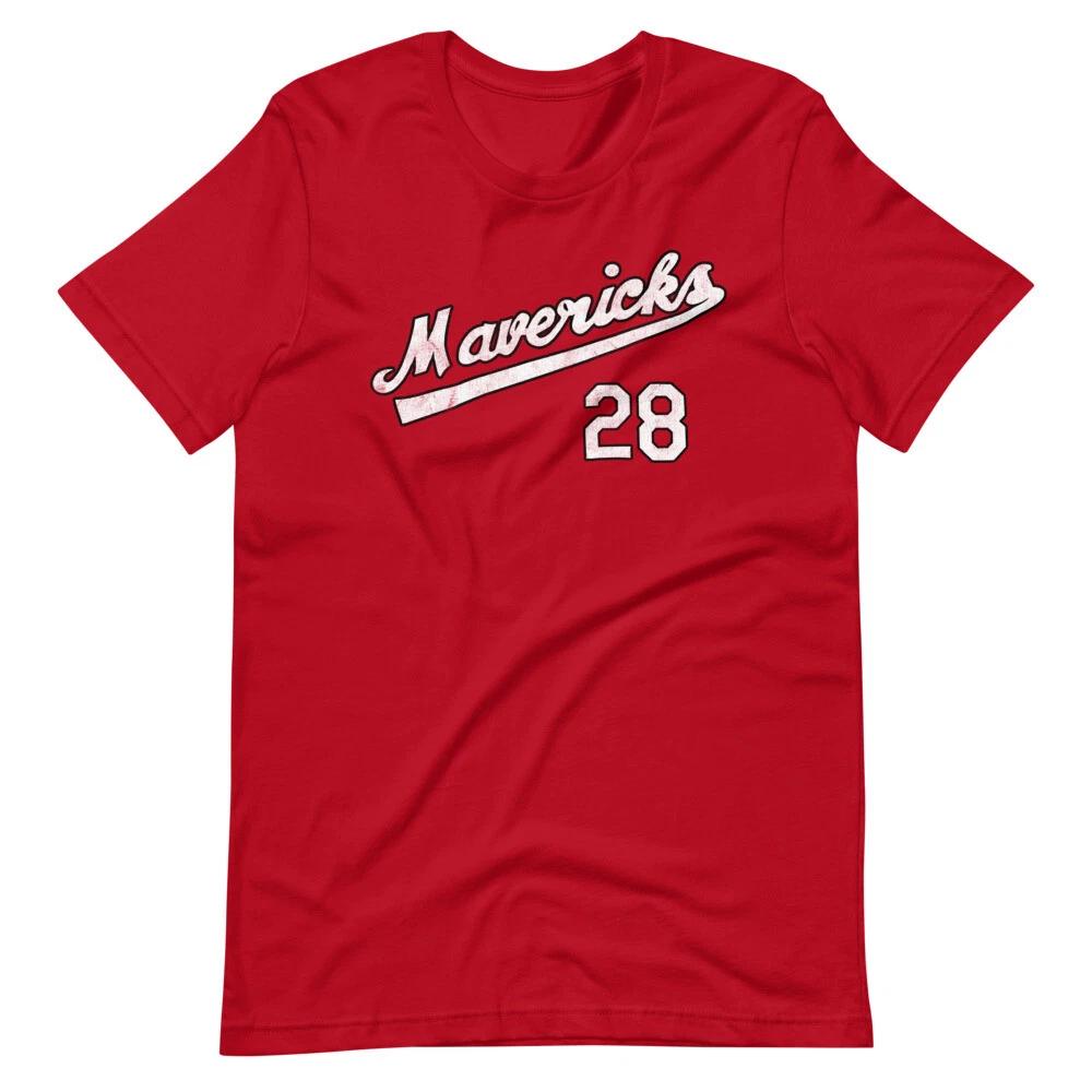 

Portland Mavericks Baseball Red Jersey Shirt Tee Short-Sleeve Unisex T-Shirt XXXXL