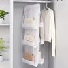 Mehrschichtiger Hängetaschen-Organizer, platzsparende Aufbewahrung im Kleiderschrank, staubdichter Handtaschenclip, praktisches Hängedesign für Damenmode-Accessoires