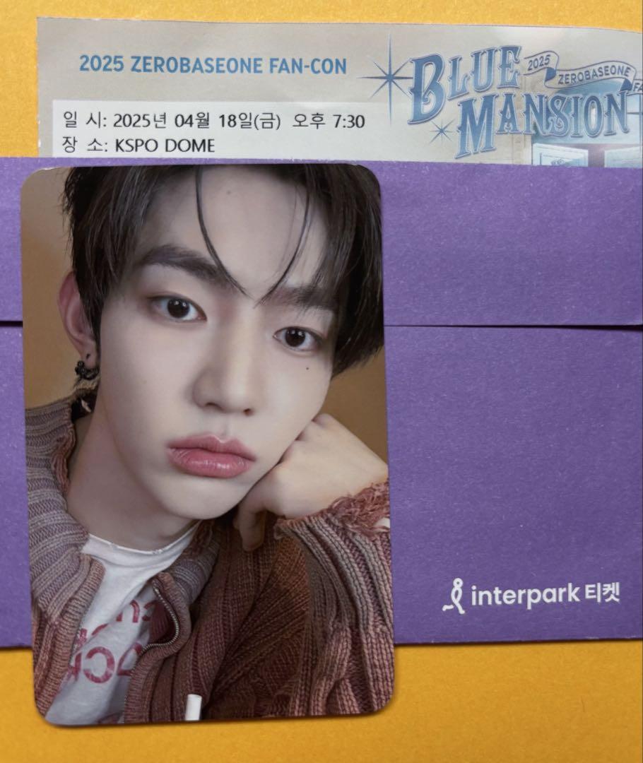 

[USED] ZB1 Korea Pencon Zero s Zone Trading Card Day 1 Zhang Hao