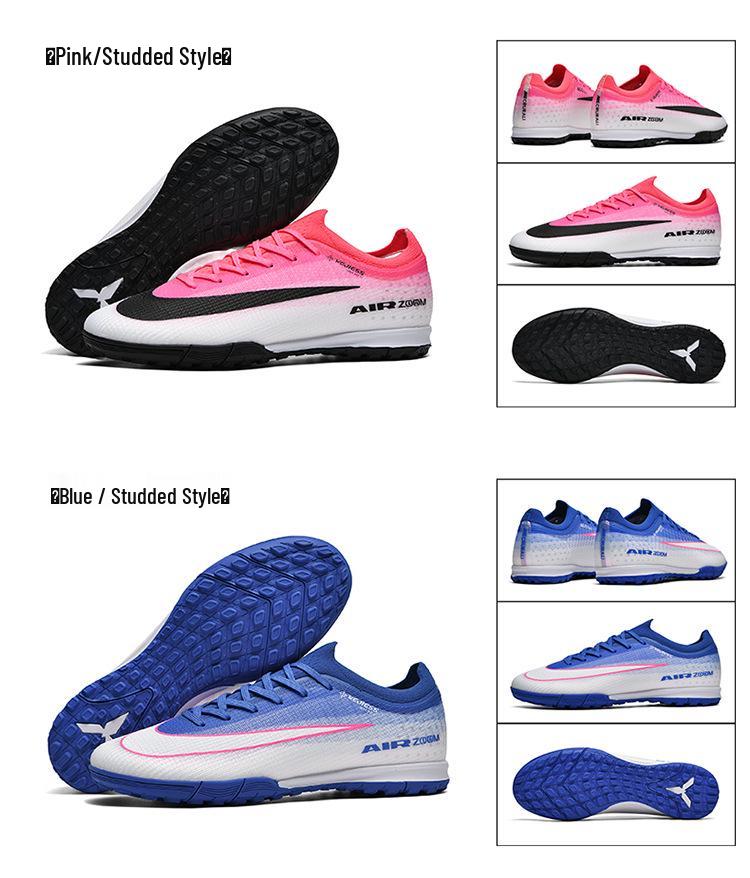 Xinpu Tian Unisex Low-top AG Turf Football Shoes for Students and Adults
