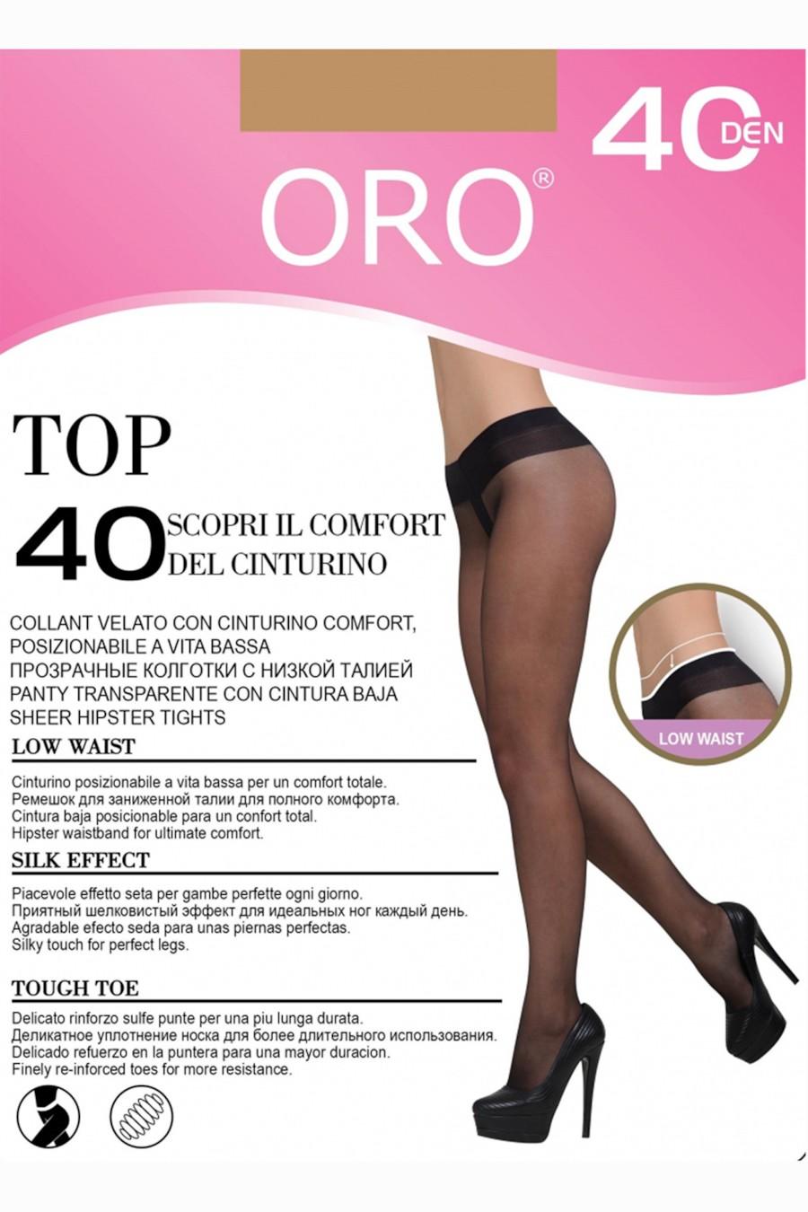 

Колготки, 40 den ORO (91030) 4(L) тілесний