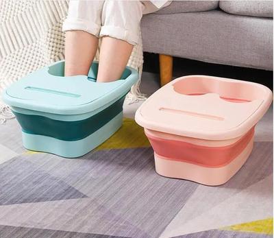 Secchio per pediluvio pieghevole Strumento per pediluvio Massaggiatore per pediluvio Bacinella per pediluvio Grande Bacinella per pediluvio Accessori per il bagno