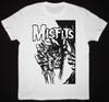 MISFITS PUSHEAD WHITE Full Size Shirt Gift Present White Shirt E369