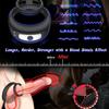 Silicone Male Cock Ring Penis Vibrator Couple Sex Toys Rechargeable For Men
