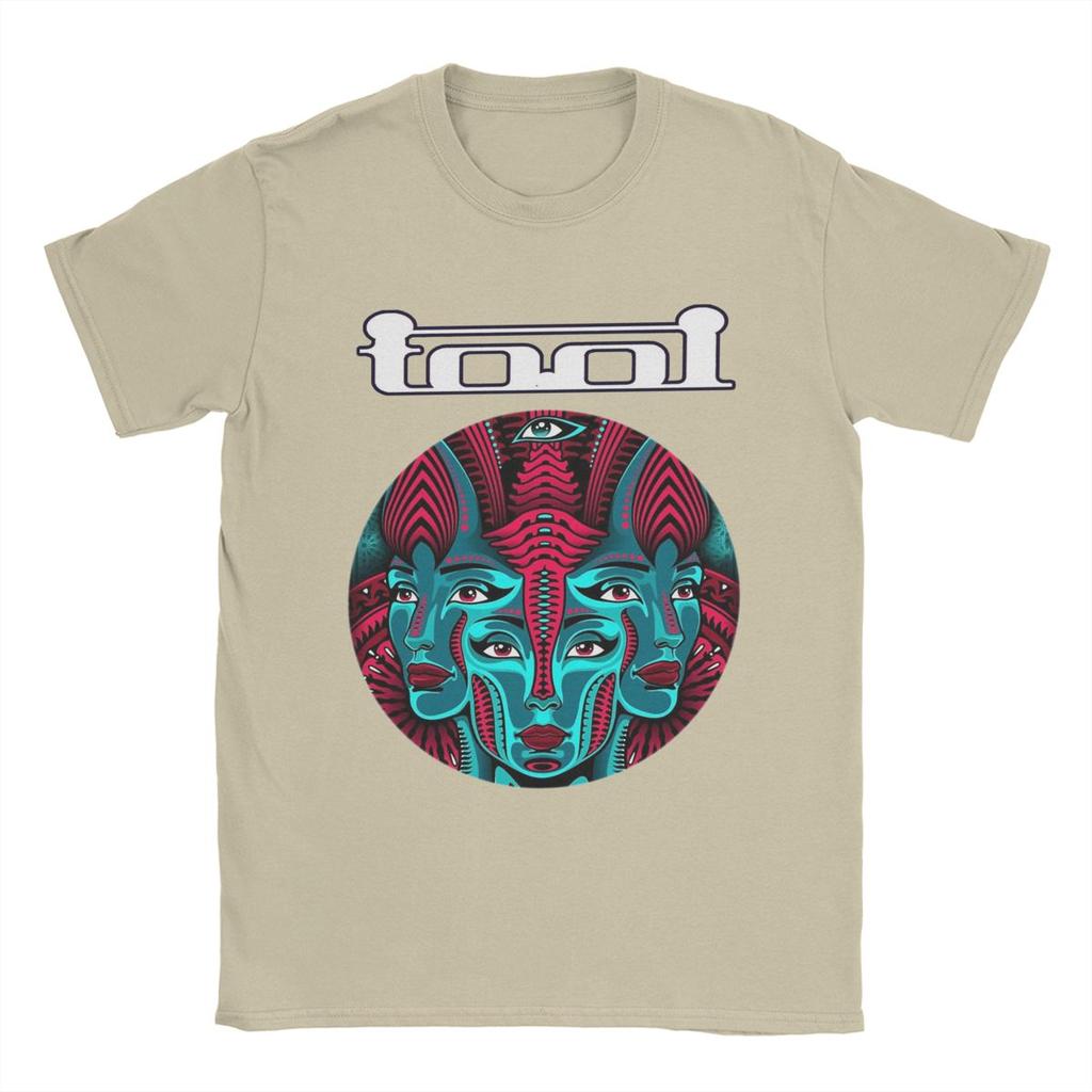 Men Women's Tool Band Rock Metal Music Shirt Apparel Novelty Pure Cotton T Shirt Tee Clothing Summer