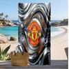 Manchester United Printed Beach Towel Quick Dry Soft TowelPortable Large Rectangular Beach Blanket for Travel Swimming Pool