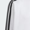 adidas Wendbare Gestrickte Bequeme Gestreifte Jacke Herrenjacke Weiß JV6979