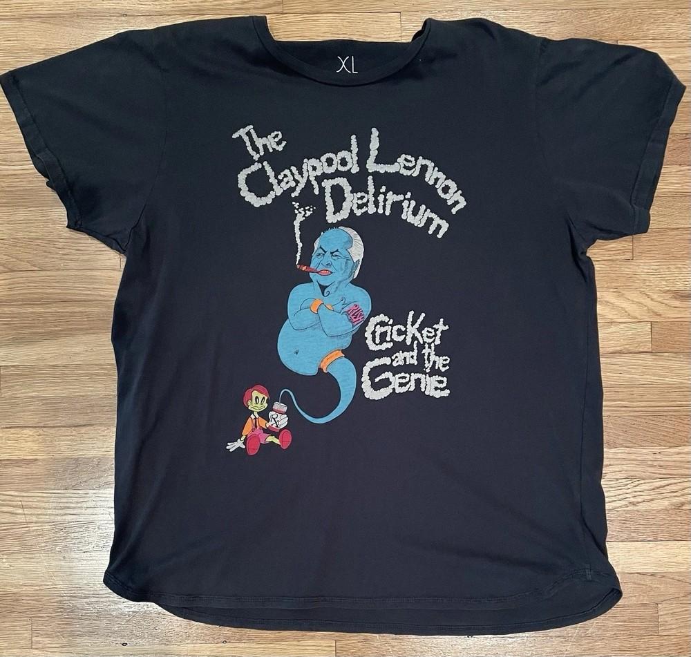 Hot Claypool Lennon Delirium Band Cricket and the Genie S to 5XL Shirt CA040 Unisex T-Shirt L