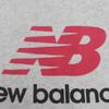 New Balance Men S aThleTicS Logo ShorT Sleeve T ShirT Grey mT51500 Ahh