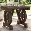 VidaXL Garden Footrest, Coffee Table, Bar Stool, Patio Furniture Terrace Balcony Backyard Outdoor, Brown 365110