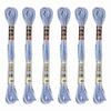 6 Skeins Embroidery Floss, Gradient Colors Polyester Embroidery Threads Bracelets String for Cross-Stitch Hand Embroidery