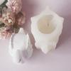 Bird Shaped Candle Silicone Molds, Fondant Molds for Candle Soap Table Ornaments Gypsum Decorations, Epoxy Resin Molds