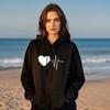Unisex American Style Printed Hoodie - Casual Spring & Autumn Pullover Sweatshirt