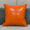 Bitozhe Faux Leather Pillow Cover