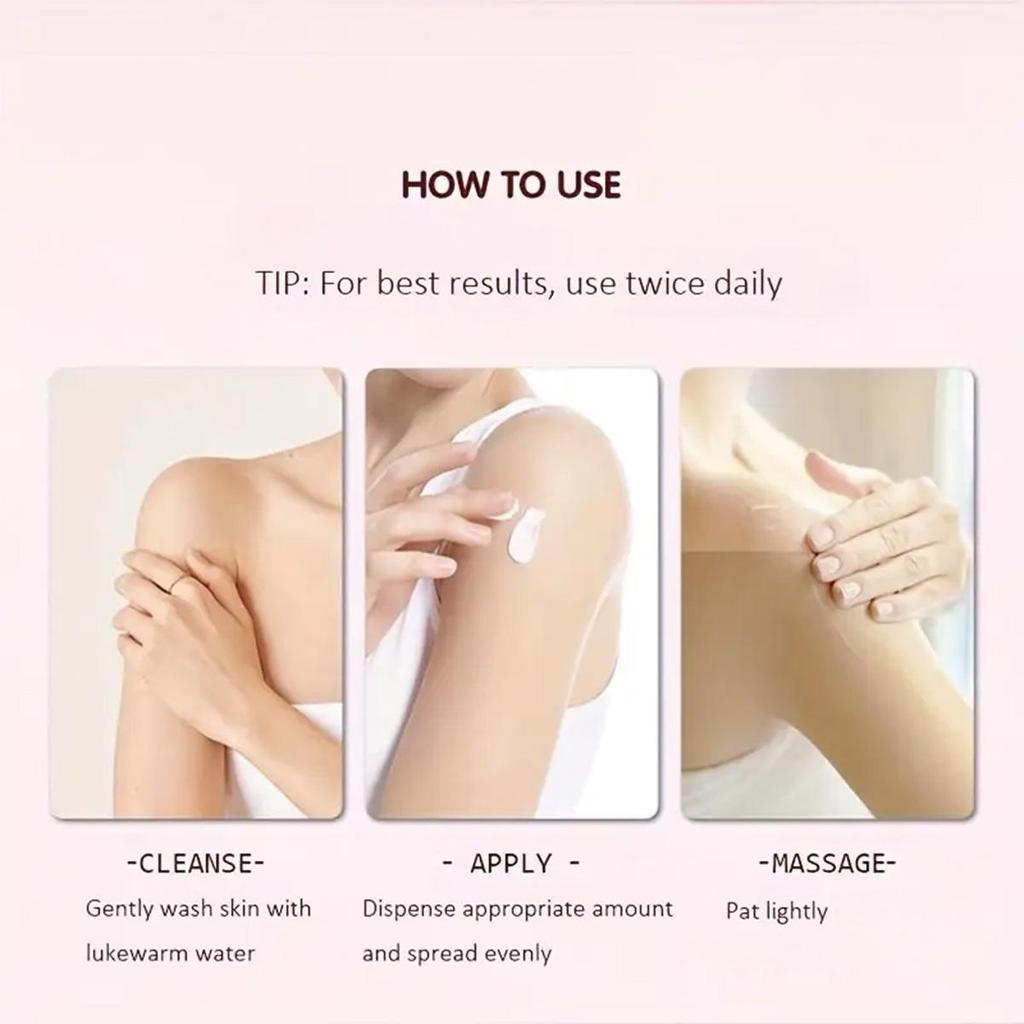 Whitening and Blacking Skincare Cream Nourishes the Skin, Evenly Brightens the Complexion, Replenishes Moisture, and Moisturizes the Skin