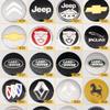 Modified Car Wheel Hub Center Emblem Decal - 56mm