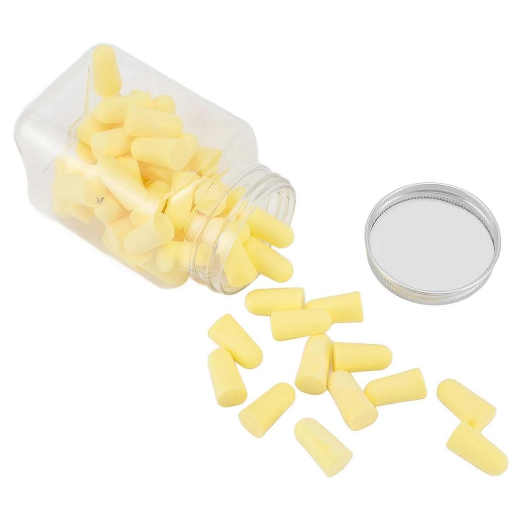 60Pcs Earplugs Sponge Soft Sound Blocking Noise Reduction Earplugs for All Noisy Events