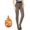 Women's Fashion Plus Size Pantyhose Wear Fleece Warm Pantyhose Plus Size Pantyhose Leggings Over Black Skin