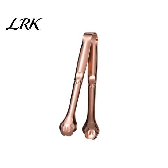 Kitchen Hollow Claw Tongs Stainless Steel Clip Tongs, Cat Paw Shape, Durable Utensils, Ergonomic Handle Heat Resistant Appetizer for Snacks