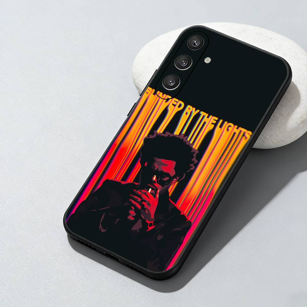 

The W-Weeknd B-Bliding L-Lights Phone Case For Samsung Galaxy A73,A72,A71,A70,A52,A51 Others Soft Black Cover Samsung a51 4g