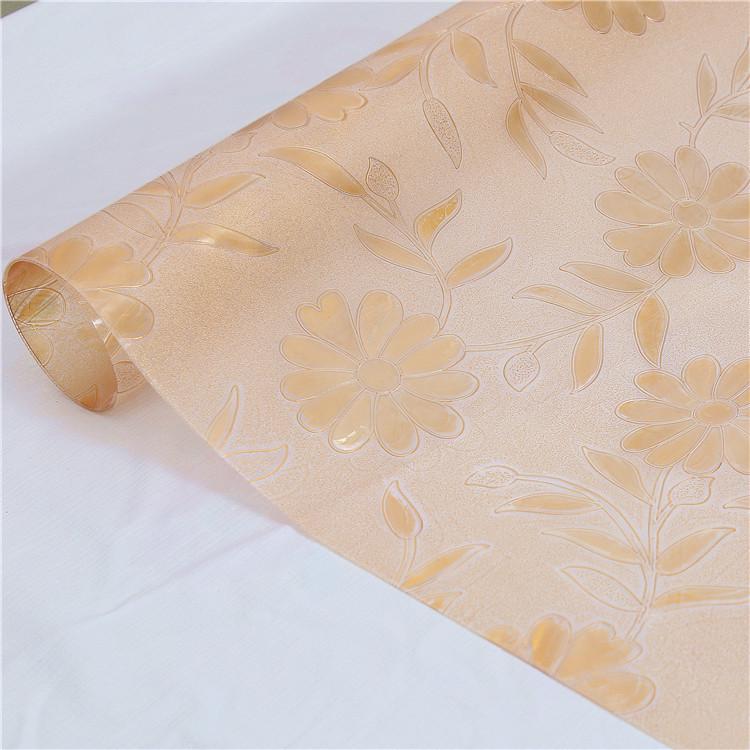 0.8mm Soft Glass PVC Waterproof Oil-proof Heat-resistant Dining Table Protector