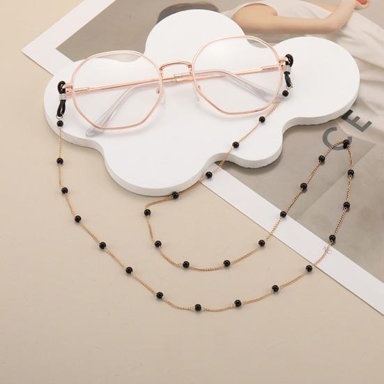 Women Glasses Chain Colorful Faux Gemstone Eyeglass Chain Retro Beaded Sunglass Strap Eyeglass Lanyards for Spectacle Reading Glasses