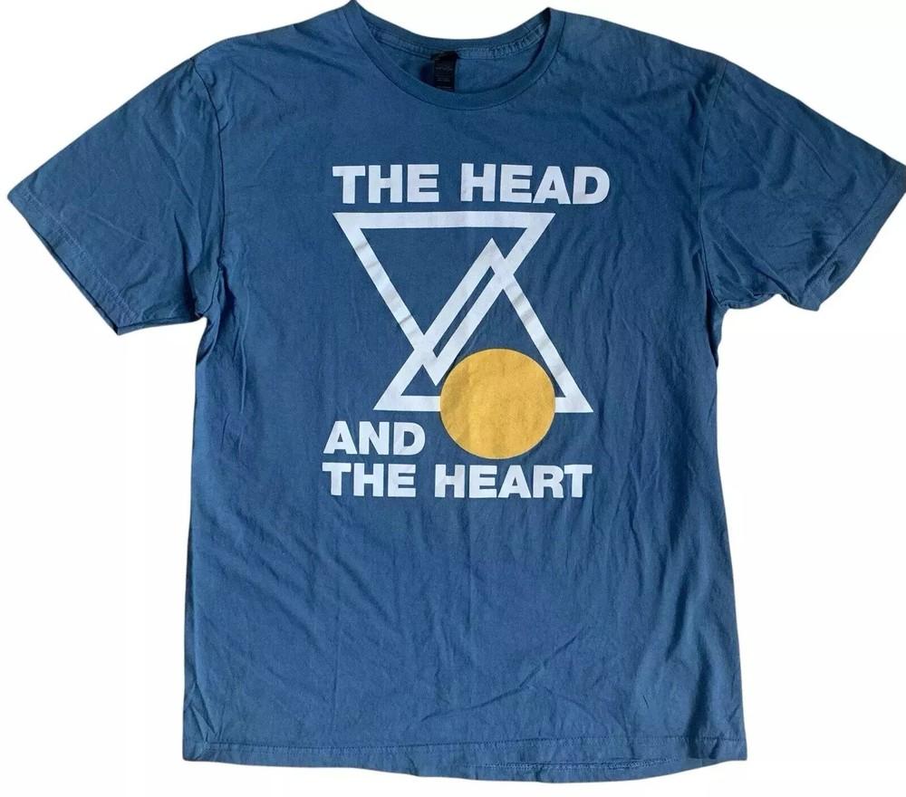 

The Head And The Heart Every Shade Of Blue 2023 Tour T Shirt Full Size S-5XL AL7 Unisex T-Shirt S