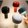 Liuwei Desk Lamp for Cordless Touch Dimming,USB Rechargeable Led Night Light Modern Mushroom Table Lamp for Living