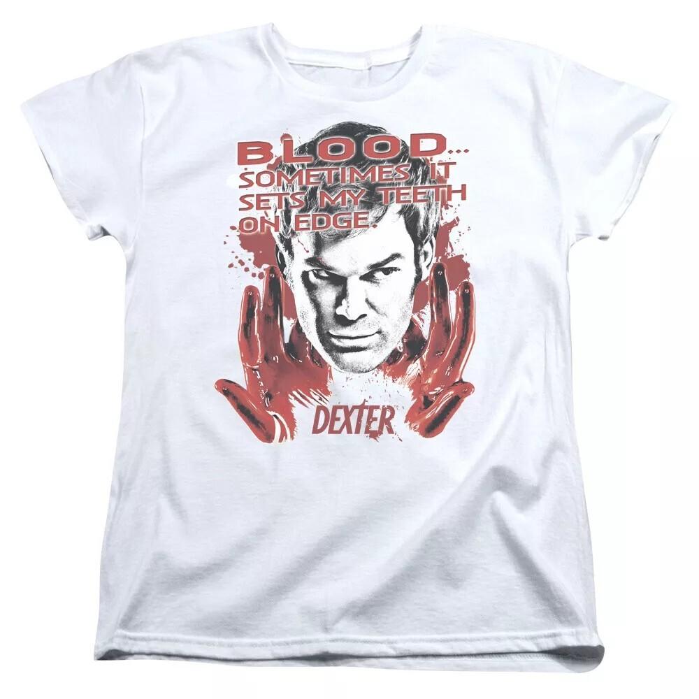 Женская футболка Dexter Кровь Унисекс футболка S