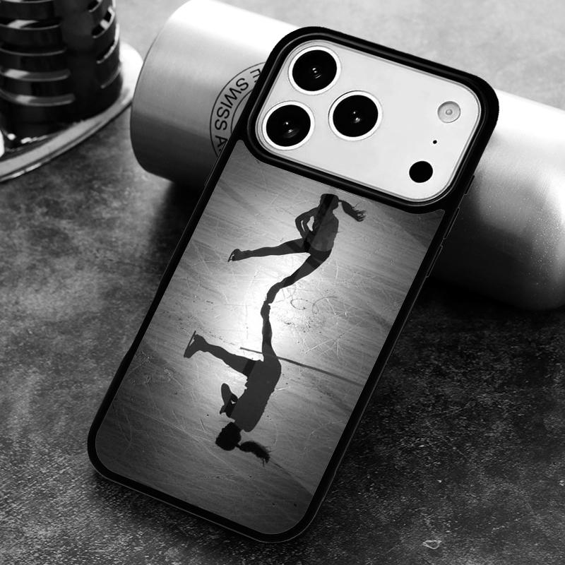 Figure Skating Dance Phone Case for iPhone 17 16 15 Pro Max Air 14 13 12 11 Plus Shockproof Cover