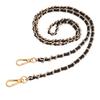 47in PU Leather Flat Chain Strap Handbag Chains Purse Straps Shoulder Cross Body Replacement Strap DIY Purse Making