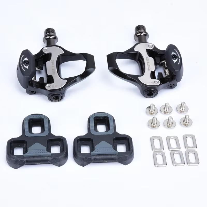 Self-Locking 4.5 Degree Aluminum Alloy Cleat Pedals Customized Sealed Bearing Chromoly Spindle for PD-R95 Bicycle Pedal for