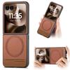 For Magsafe Leather Shockproof Magnetic Cover For Motorola Razr Ultra 2025 Razr + 2024 Razr 60 50 Ultra Wireless Charging Matte Cover