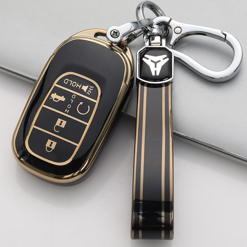 Suitable for Honda's New Civic Key Set 23 CRV Haoying XRV Colorful Smart Shell ZRV In The Style Bag Buckle