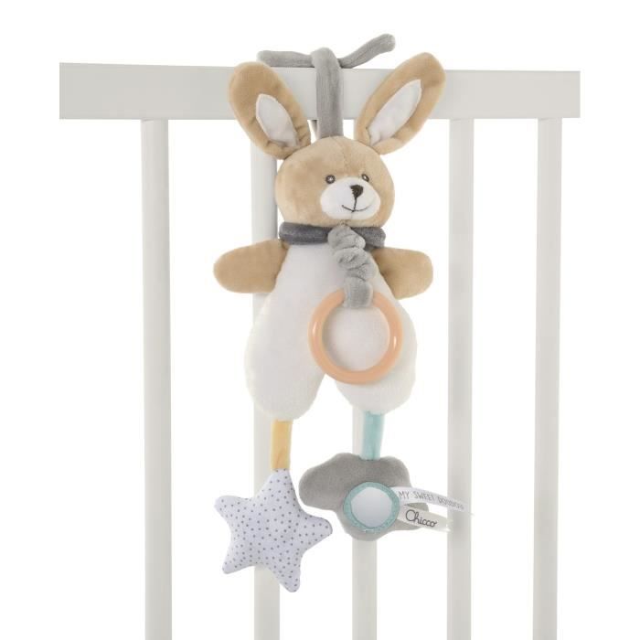 CHICCO My Sweet Doudou Lapin Musical De Voyage
