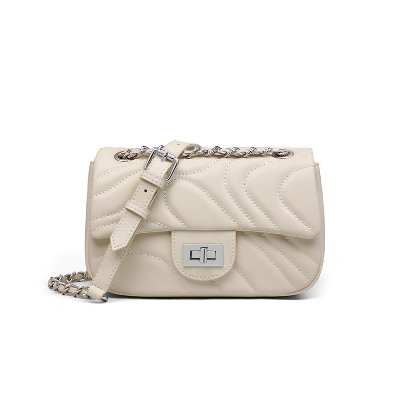 Bag Women'S Messenger Bag, Genuine Leather Women'S Bag, Birthday Gift, Xiaoxiangfeng Chain Bag, Bag.