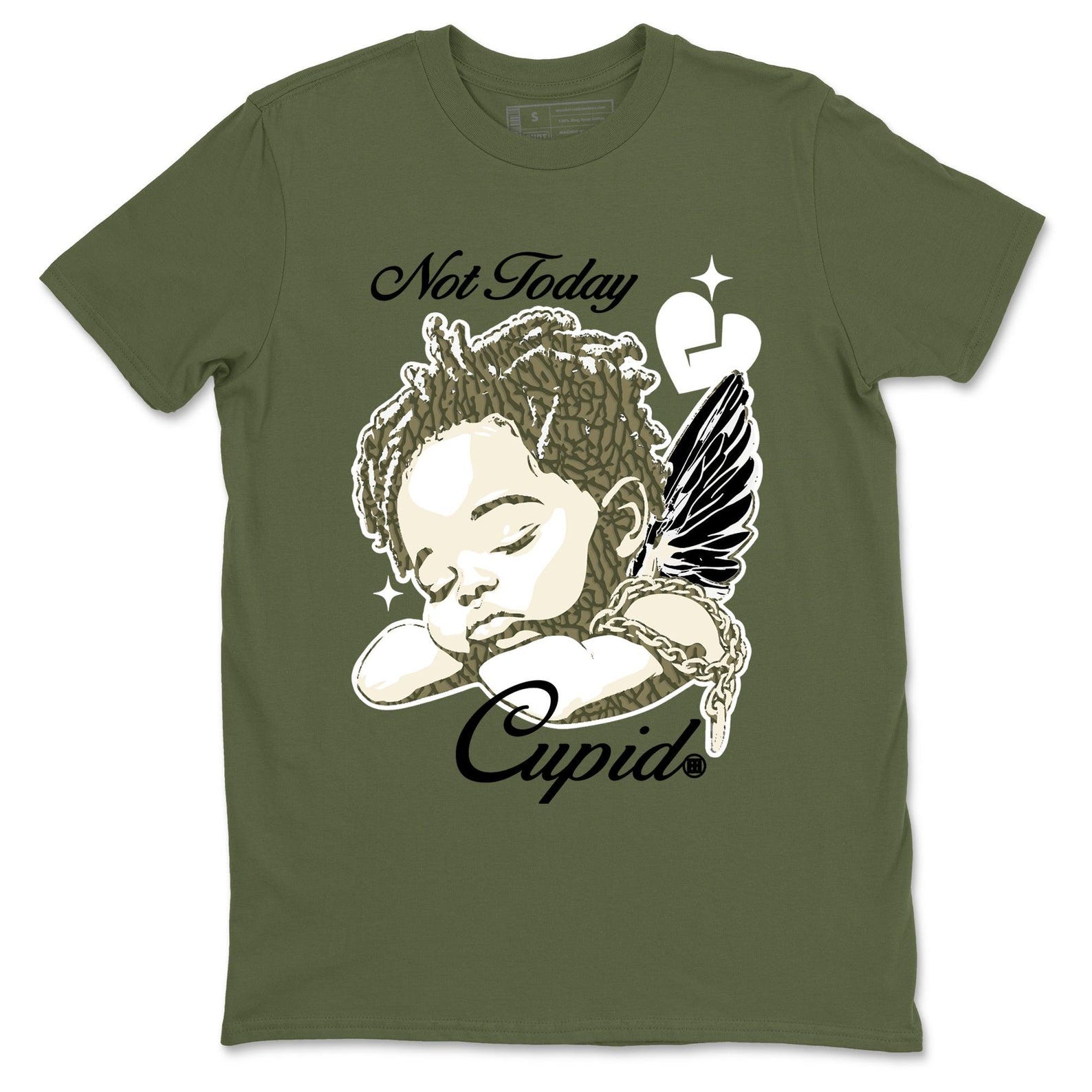 Not Today Cupid Graphic Tee, Sneakerhead Streetwear 2XL